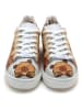 Goby Sneakers in Beige/ Hellbraun