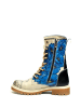 Goby Boots crème/blauw/meerkleurig