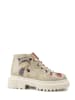 Goby Schnürschuhe in Beige/ Bunt