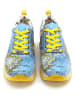 Goby Sneakers lichtblauw/geel
