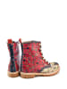 Goby Boots in Rot/ Bunt