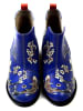Goby Ankle-Boots in Blau/ Bunt