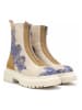 Goby Boots in Blau/ Beige