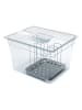 LA VAGUE Container "Sous-chef" transparant - 11 l