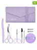 Ailoria 8-częściowy zestaw w kolorze fioletowym do pielęgnacji brwi i twarzy