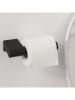Tiger Toiletrolhouder zwart - (B)16,8 x (H)4,2 x (D)8,5 cm
