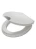 Tiger WC-Sitz "Comfort Care" mit Absenkautomatik in Weiß - (L)44 x (B)37 cm