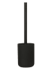 Tiger Toiletborstelgarnituur "Porto" zwart - (H)35 x Ø 9 cm