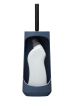 Tiger Toiletborstelgarnituur "Tess" donkerblauw - (H)45,4 cm