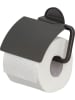 Tiger Toiletrolhouder "Tune" zwart - (B)15 x (H)12,3 cm