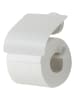 Tiger Toilettenpapierhalter in Weiß - (B)13,8 x (H)12,6 x (T)4,5 cm