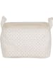 Sealskin Aufbewahrungskorb in Creme - (B)21,5 x (H)12,5 x (T)17 cm
