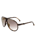 Carrera Unisex-Sonnenbrille in Braun/ Hellbraun