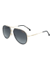 Carrera Unisex-Sonnenbrille in Gold/ Grau