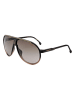 Carrera Unisex-Sonnenbrille in Schwarz/ Hellbraun
