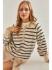 Happiness Istanbul Pullover in Beige