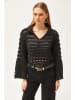 Olalook Pullover in Schwarz