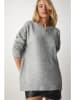 Happiness Istanbul Pullover in Grau