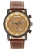 Breed Chronograph "Ryker" in Braun/ Grau