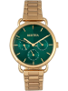 Bertha Quarzuhr "Gwen" in Gold/ Grün