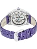 Empress Automatikuhr "Godiva" in Lila/ Silber