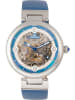 Empress Zegarek automatyczny "Adelaide" w kolorze srebrno-niebieskim
