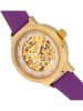 Empress Automatikuhr "Alice" in Lila/ Gold/ Beige