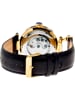 Heritor Automatikuhr "Ganzi" in Schwarz/ Gold
