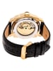 Heritor Automatikuhr "Helmsley" in Schwarz/ Gold