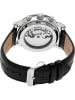 Heritor Zegarek automatyczny "Winston" w kolorze czarno-srebrno-białym