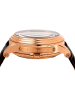 Heritor Automatisch horloge "Legacy" roségoudkleurig/bruin