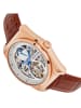 Heritor Automatikuhr "Daxton" in Roségold/ Braun