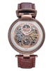 Heritor Automatisch horloge "Lincoln" bruin