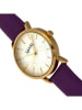 Sophie & Freda Quarzuhr "Budapest" in Gold/ Lila/ Weiß