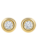 Revoni Gold-Ohrstecker mit Diamanten