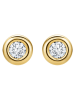 Revoni Gold-Ohrstecker mit Diamanten