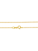 Diamant Exquis Gouden ketting met hanger - (L) 45 cm