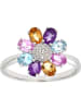 Revoni Witgouden ring met diamanten