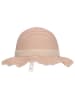 Sterntaler Strohhut "Spitze" in Rosa/ Beige