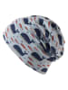 Sterntaler Beanie "Wale" in Hellblau/ Dunkelblau