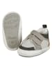 Sterntaler Krabbelschuhe in Grau/ Schwarz