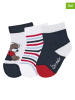 Sterntaler 3er-Set: Socken in Weiß/ Dunkelblau/ Rot