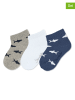 Sterntaler 3er-Set: Socken in Khaki/ Dunkelblau/ Weiß