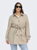 ONLY Carmakoma Trenchcoat in Beige