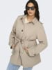 ONLY Carmakoma Trenchcoat in Beige