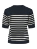 YAS Trui donkerblauw/wit