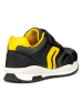 Geox Sneakers "Pavel" in Schwarz/ Gelb
