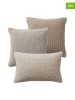 Jotex Poszewki (3 szt.) "Mila" w kolorze beżowym na poduszkę
