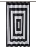 Jotex Duschvorhang "William" in Schwarz/ Weiß