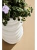Jotex Vase "Beth" in Weiß - (H)28,5 x Ø 16 cm